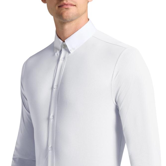 Koszula konkursowa męska Guibert L/S Competition Shirt biała