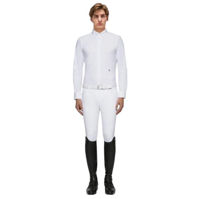 Koszula konkursowa męska Guibert L/S Competition Shirt biała 