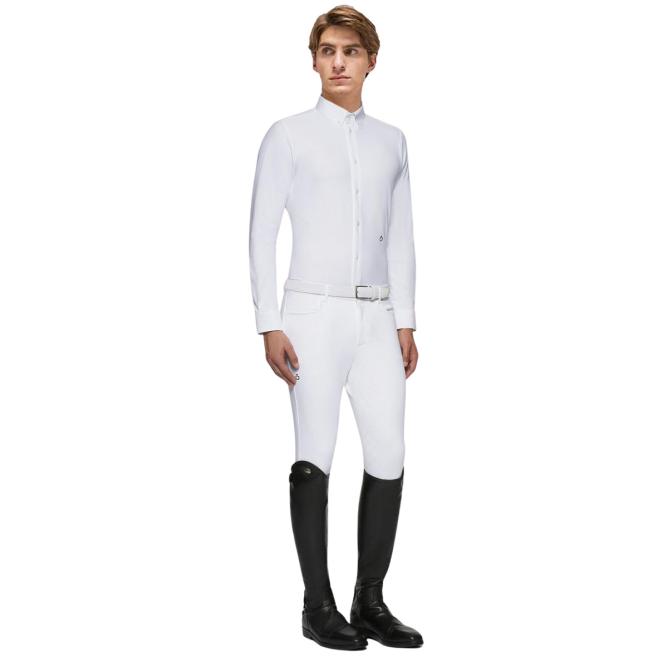 Koszula konkursowa męska Guibert L/S Competition Shirt biała 
