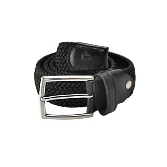 Pasek jeździecki męski Men's Cross Belt czarny