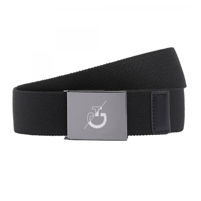 Pasek jeździecki unisex CT Team Elastic Belt czarny 