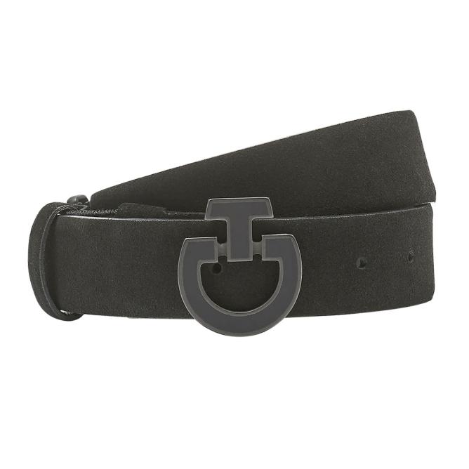 Pasek jeździecki damski  Women's Chamois czarny 