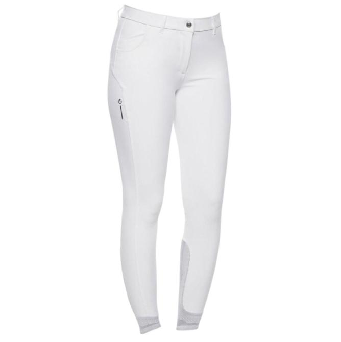 Bryczesy konkursowe damskie Revo RS  Regular Waist białe
