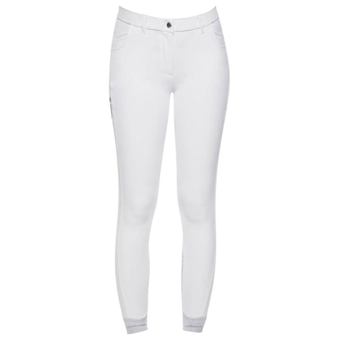 Bryczesy konkursowe damskie Revo RS  Regular Waist białe