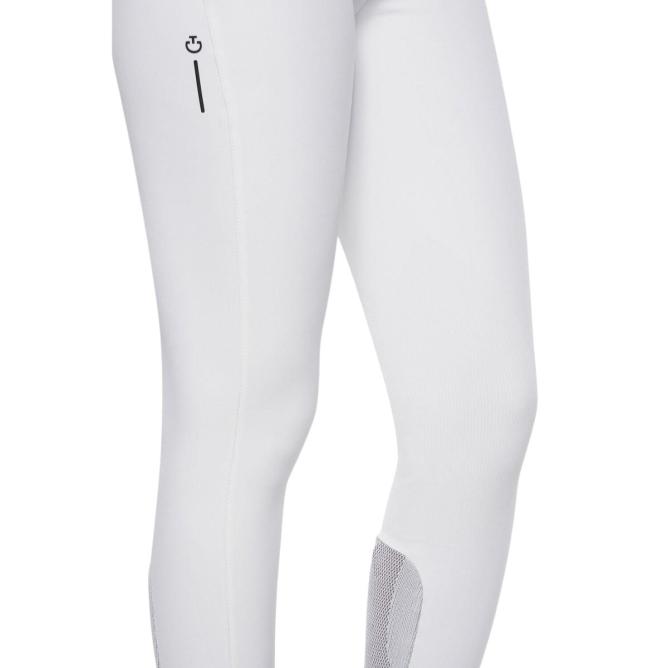 Bryczesy konkursowe damskie Revo RS  Regular Waist białe