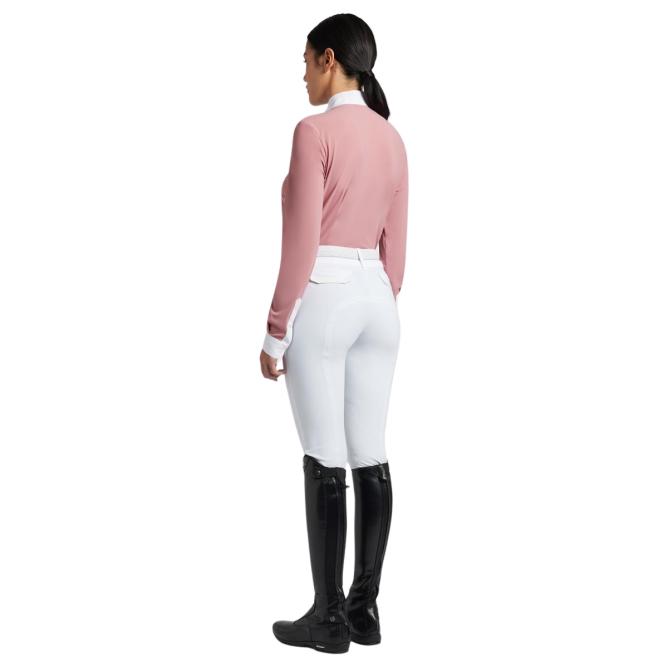 Koszula konkursowa CT Pleated Jersey L/S Competition Shirt dusty pink 