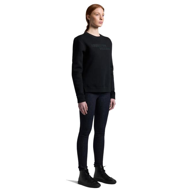 Bluza damska CT Cotton Crew Neck czarna 