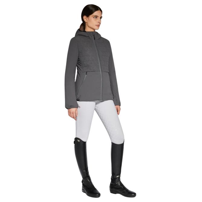 Kurtka damska CT Lightweight Hooded Puffer Jacket basalt grey 