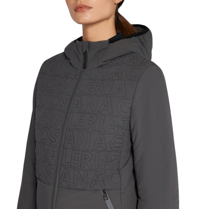 Kurtka damska CT Lightweight Hooded Puffer Jacket basalt grey 
