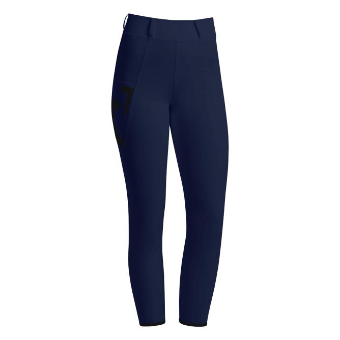 Legginsy damskie CT Full Grip royal blue  (1)