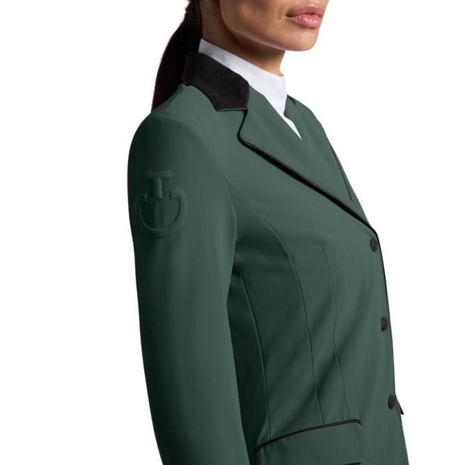 Frak damski Grand Prix Zip Riding Jacket jungle green    