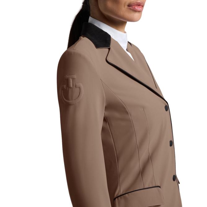 Frak damski Grand Prix Zip Riding Jacket walnut 