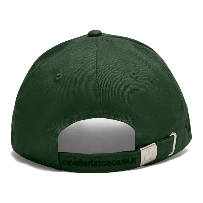 Czapka z daszkiem CT junglegreen z logo czarnym