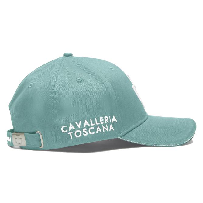 Czapka z daszkiem CT mięta z logo białym