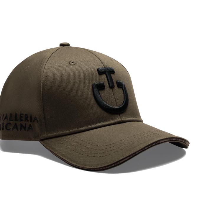 Czapka z daszkiem CT walnut z logo czarnym