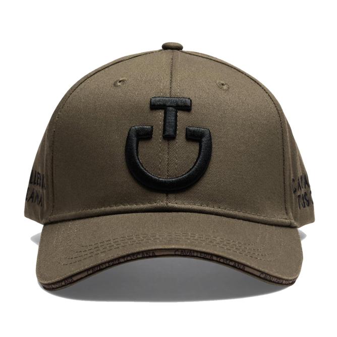 Czapka z daszkiem CT walnut z logo czarnym