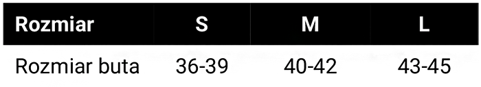 Rozmiary skarpet