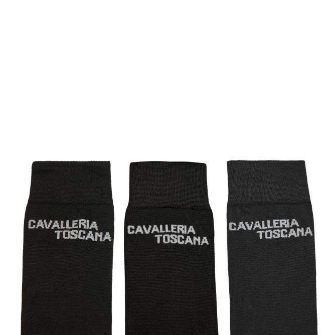 Skarpety CT Jacquard Logo 3pak czarne    (1)