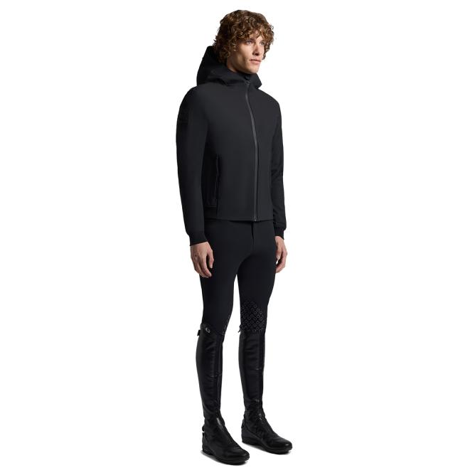 Bluza męska Softshell CT Thermal Hooded Performance czarna  (1)