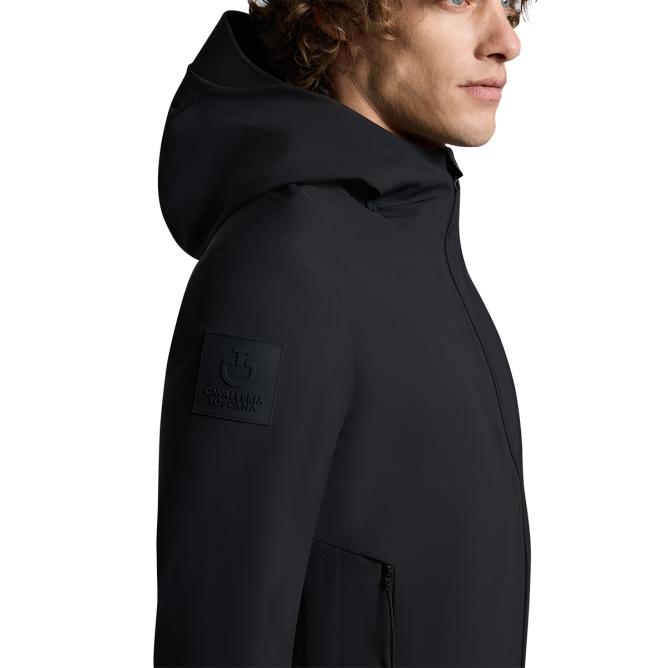 Bluza męska Softshell CT Thermal Hooded Performance czarna  (3)