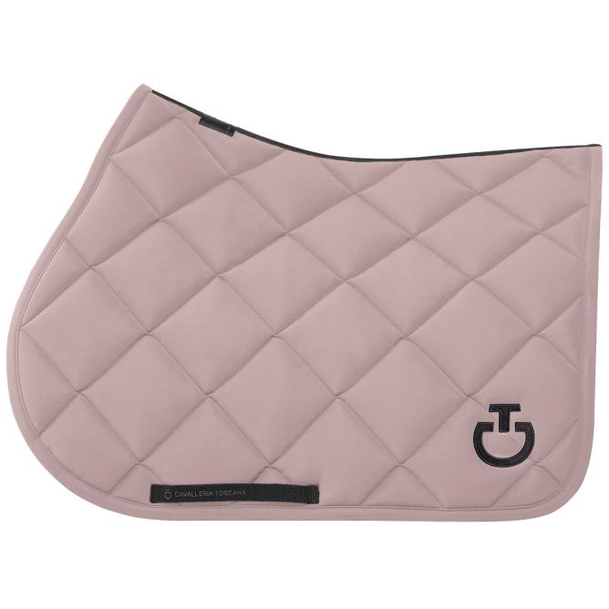 Czaprak Diamond Quilted Jersey cipria VS (1)