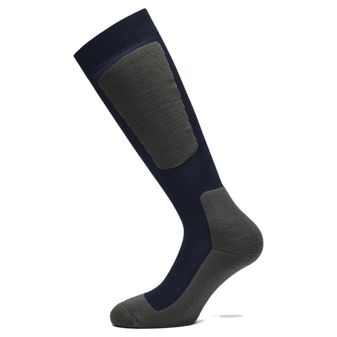 Skarpety jeździeckie Cavalleria Toscana CT Jaquard Tech Socks - granatowe  (2)