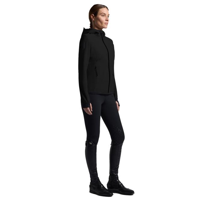 Bluza damska Softshell CT Thermal Hooded Performance czarna (1)