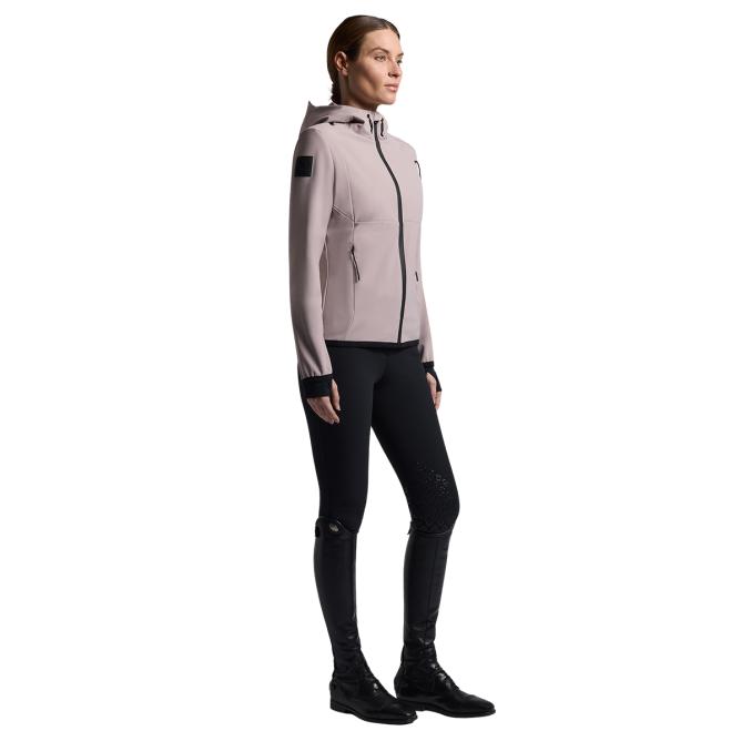 Bluza damska Softshell CT Thermal Hooded Performance cipria  (1)