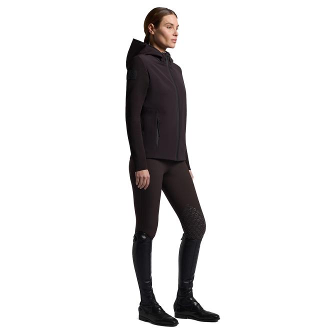 Bluza damska Softshell R-EVO Tech Knit espresso  (1)