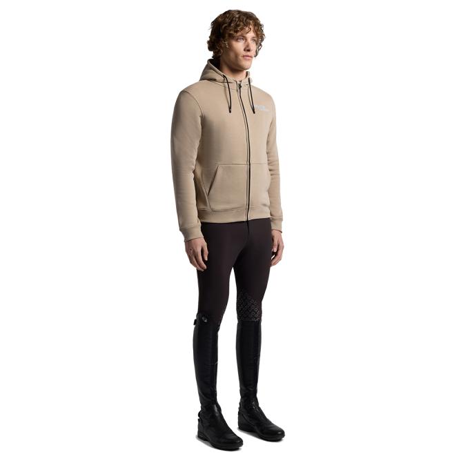 Bluza męska CT Cotton Zip Hoodie aluminum  (1)