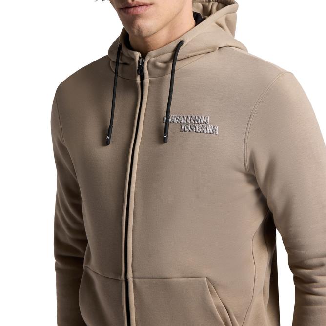 Bluza męska CT Cotton Zip Hoodie aluminum  (3)