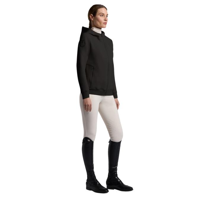 Bluza damska CT Technical Zip-Up Hoodie czarna    (1)