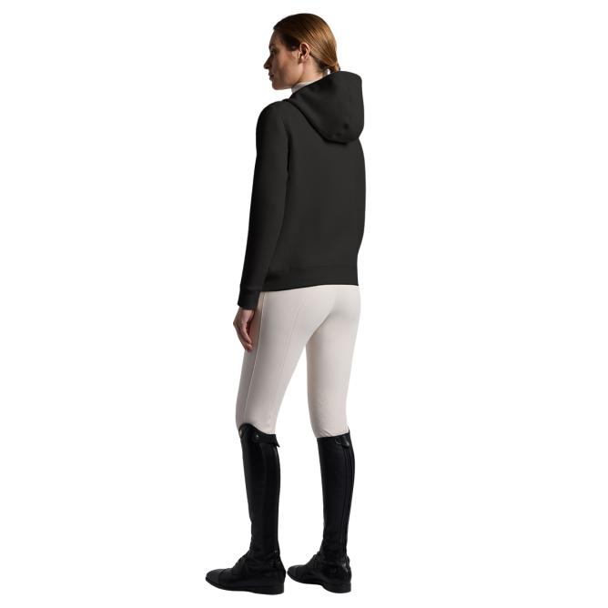 Bluza damska CT Technical Zip-Up Hoodie czarna    (2)