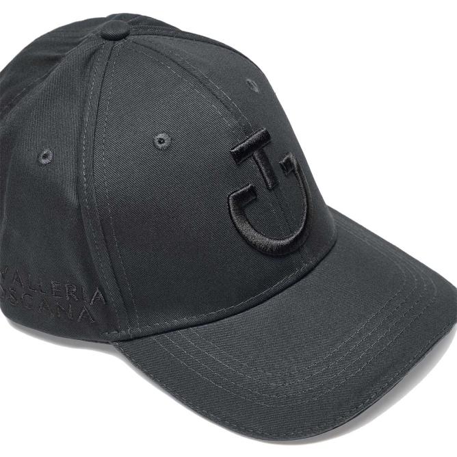 Czapka z daszkiem CT ciemnoszara z logo czarnym (4)