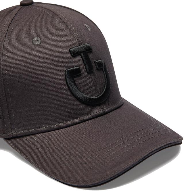 Czapka z daszkiem CT espresso z logo czarnym (4)