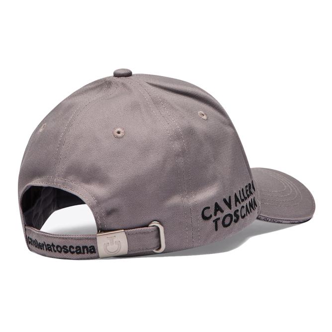 Czapka z daszkiem CT cipria z logo czarnym (3)
