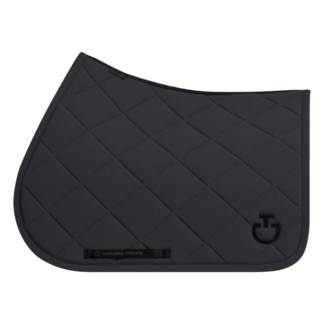 Czaprak Diamond Quilted Jersey charcoal/czarny (2)