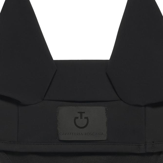 Nauszniki dla konia Cavalleria Toscana Light Weight Attachable Jersey czarne Full (2)