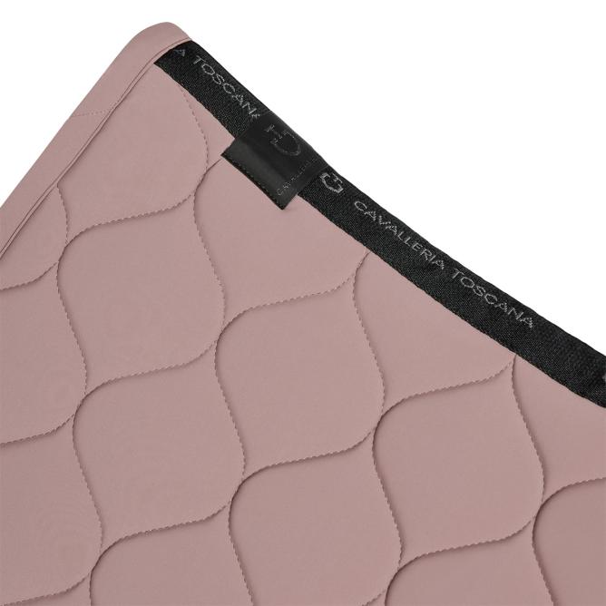 Czaprak ujeżdżeniowy Cavalleria Toscana New Circular Quilted cipria (2)