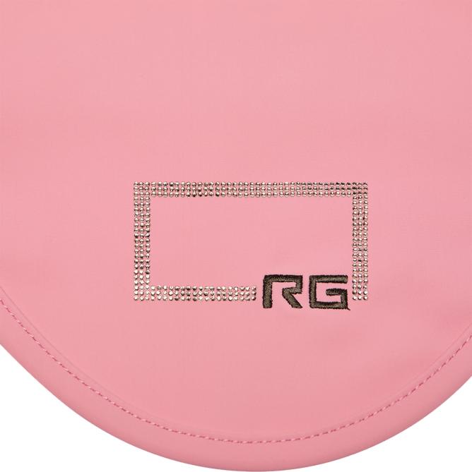 Nauszniki RG Rider's Gene Logo Strass Jersey peony  (2)