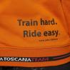 Bluza bawełniana z kapturem Train Hard Ride Easy Cotton orange 