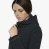 Softshell Cavalleria Toscana R-Evo Jersey+Tech Knit Hooded Jacket czarny/gold logo
