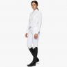 Koszula konkursowa Micro Sequins L/S Competition Shirt biała