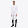 Koszula konkursowa Lightweight Jersey Fleece L/ S Competition Polo  Man biała