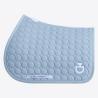 Czaprak Circle Quilted blue fog/white