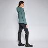 Bluza softshell CT Perforated Jersey Hooded taupe 