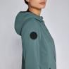 Bluza softshell CT Perforated Jersey Hooded taupe 