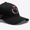 Czapka z daszkiem CT czarna z logo grape  shake