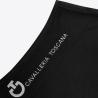 Derka polarowa CT Logo Fleece czarna/białe logo