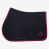 Czaprak Circle Quilted czarny/bordo VS